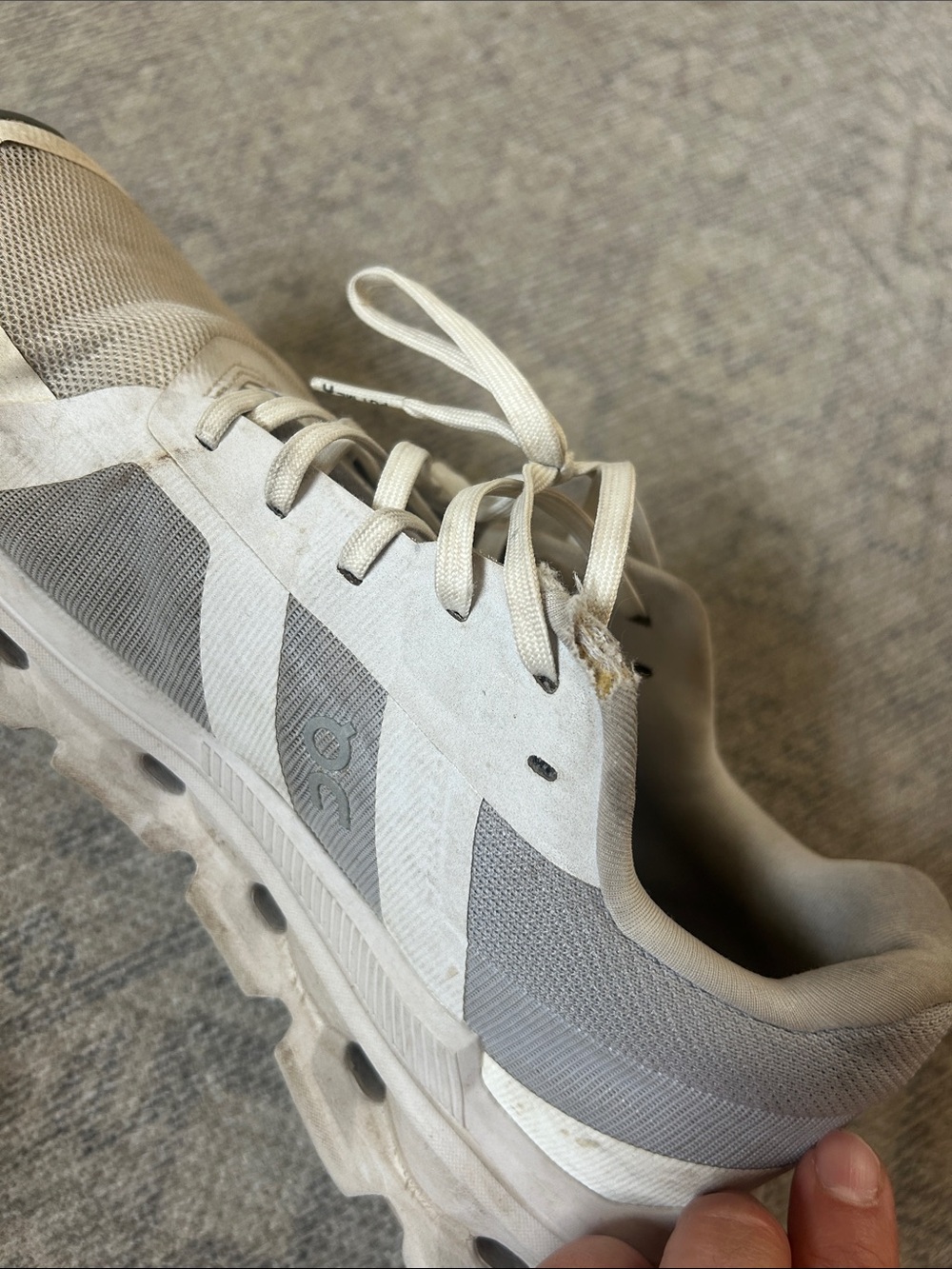 ON RUNNING CLOUDRUNNER WOMENS WHITE FROST - Picture 6 of 6